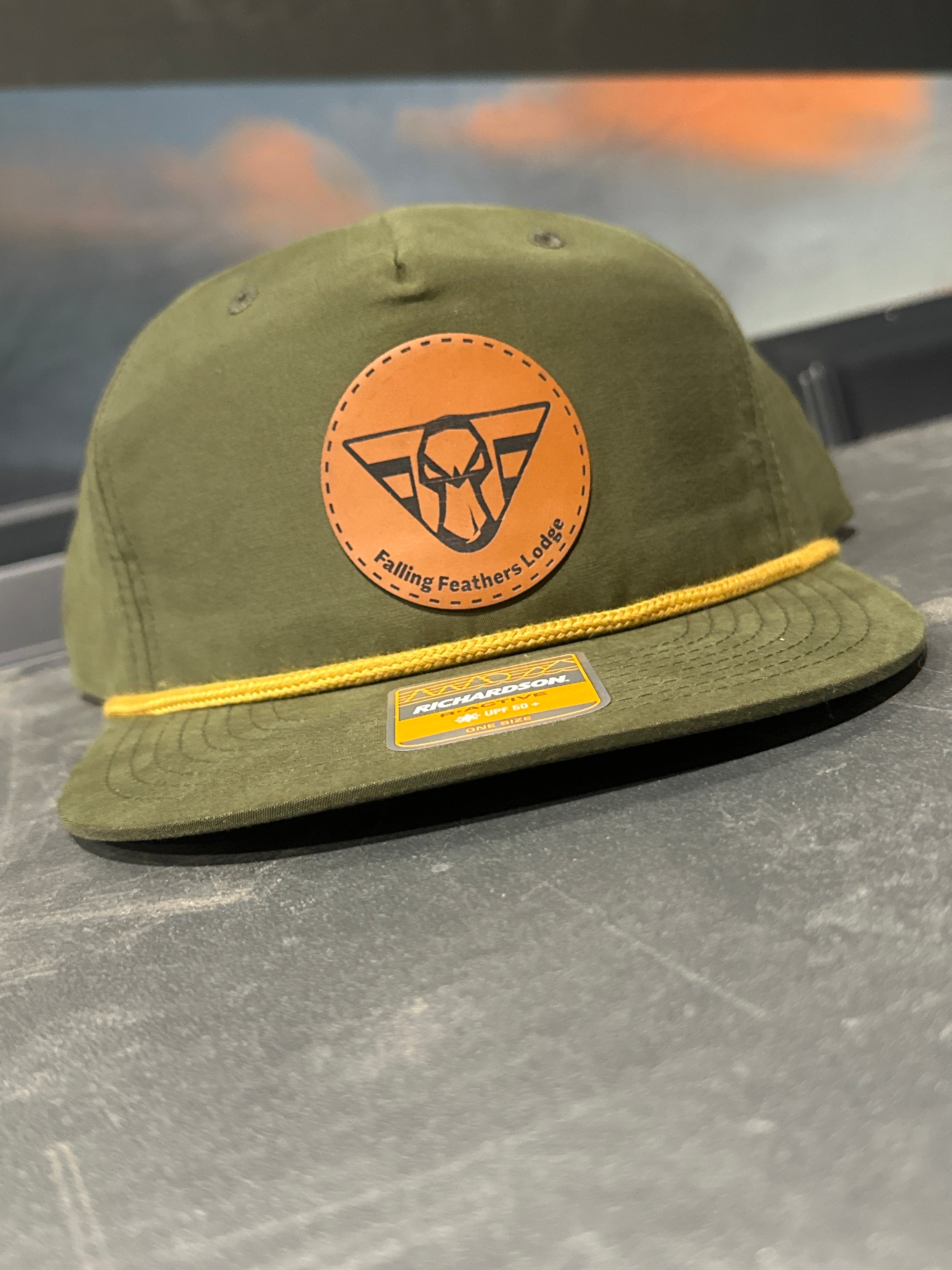 Green rope hat