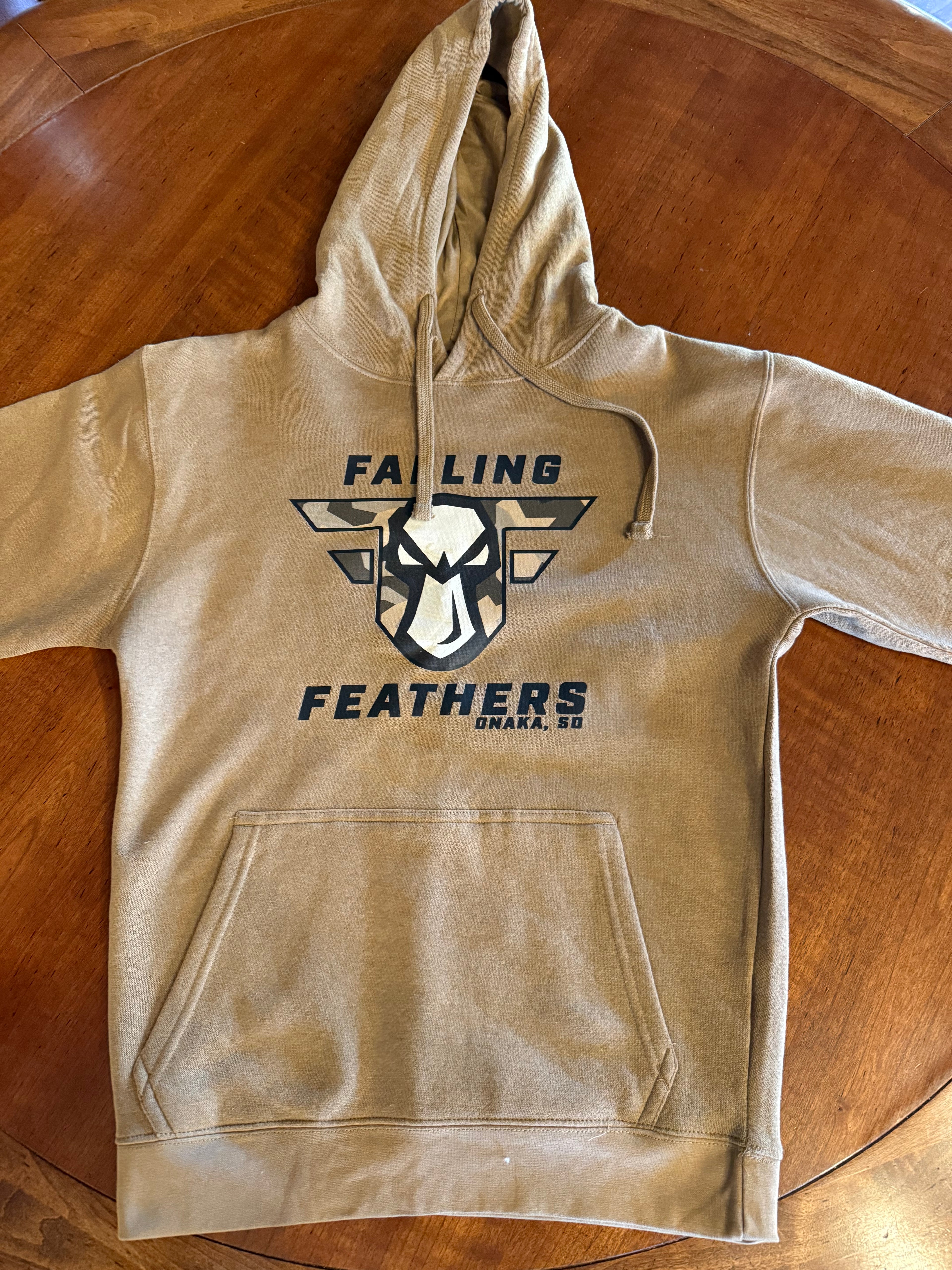 Coyote Brown Camo Logo Hoodie