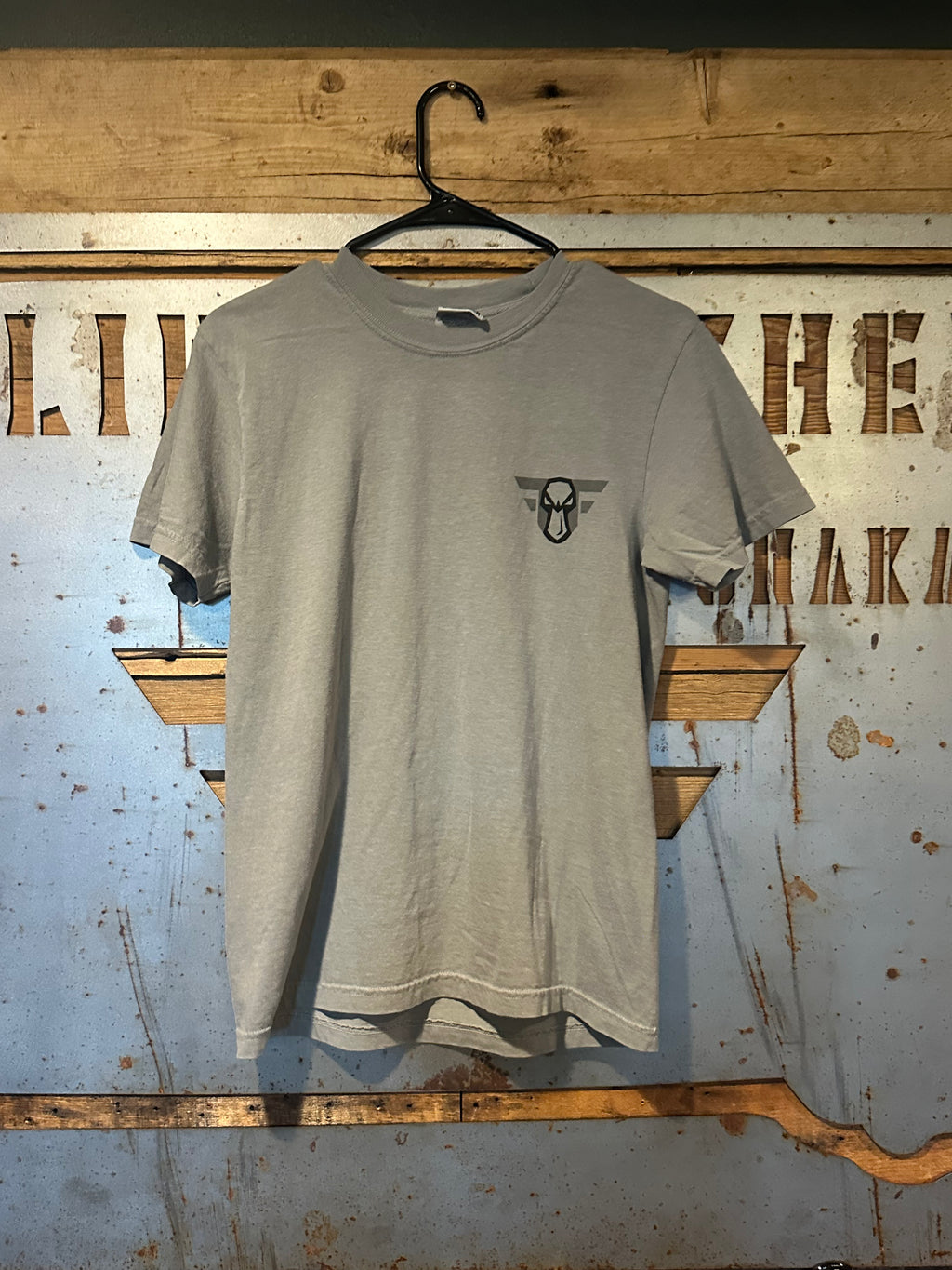 Gray Logo Tee